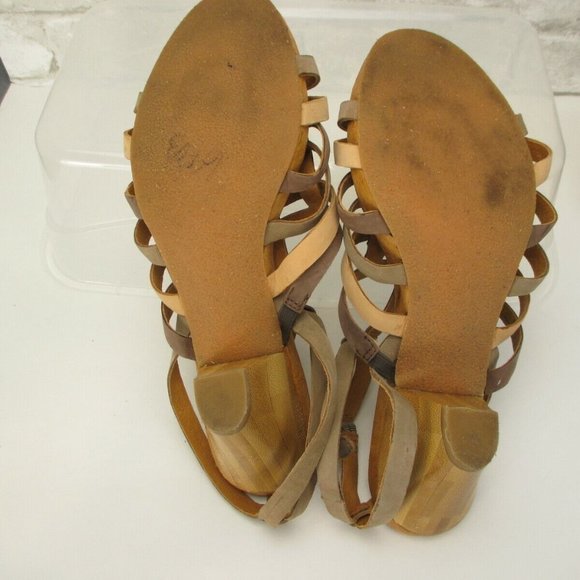 Naya Tatiana Sandals 10W Leather Strappy Comfort - Picture 10 of 12